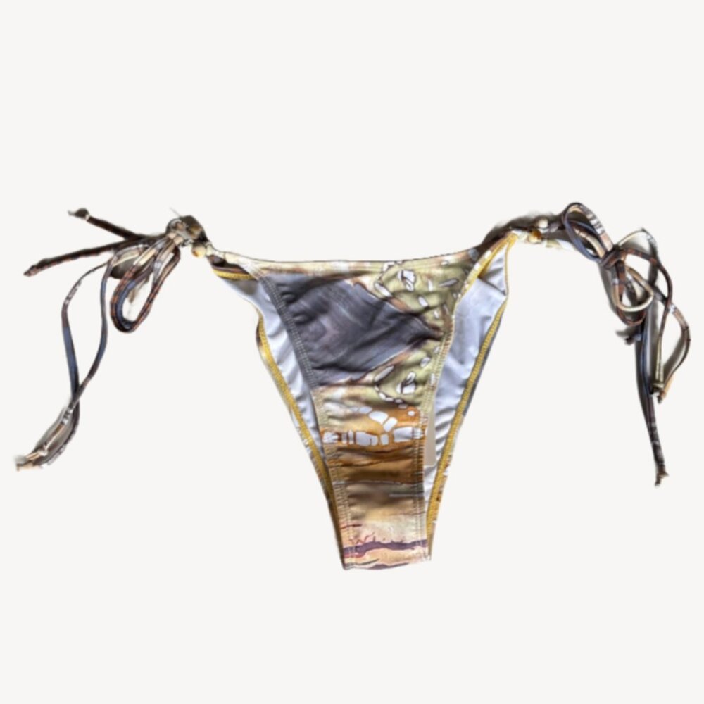 NWT Shein Musera Collection Tie-Dye Bikini Bottoms Size Large